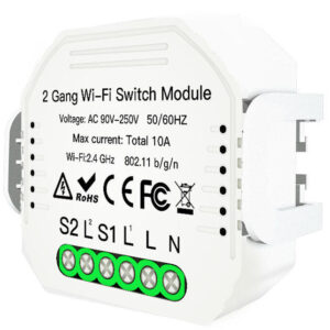 Mini Módulo de 2 relés para control Smart Switch