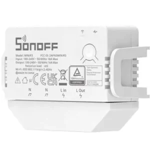 Módulo smart  Sonoff Mini R3 16A BIVOLT 6920075776775 Blanco