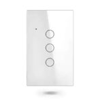 Interruptor de Luces Smart PST de 3 botones. Función a través de fase con neutro + Capacitor