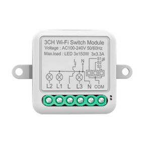 Mini módulo de control de 3 relés PST