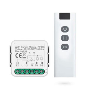 Mini módulo cortina Smart  PST + Control modelo PST-C01+RF