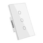 Interruptor de Luces PST Smart de 3 botones Zigbee. Función a través de fase con neutro + Capacitor