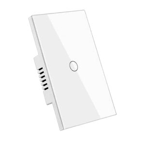 Interruptor de Luces PST Smart de 1 botón Zigbee. Función a través de fase con neutro + Capacitor