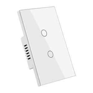 Interruptor de Luces PST Smart de 2 botones Zigbee. Función a través de fase con neutro + Capacitor