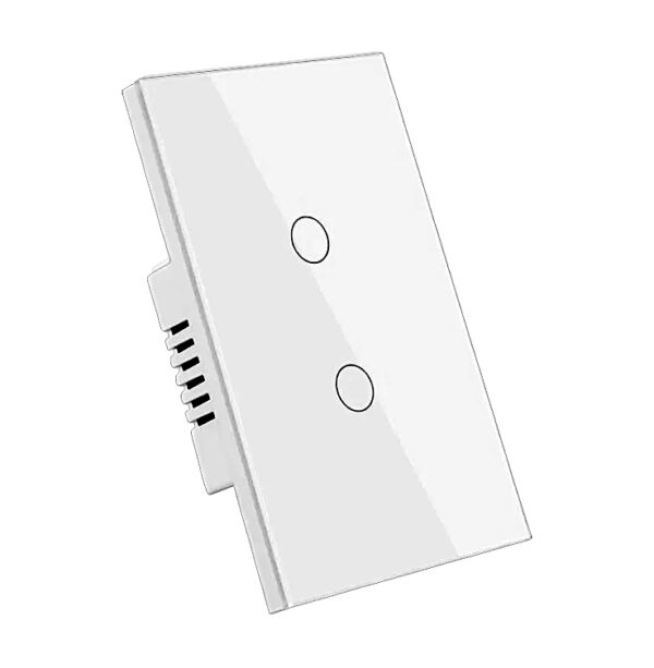 Interruptor de Luces PST Smart de 2 botones Zigbee. Función a través de fase con neutro + Capacitor